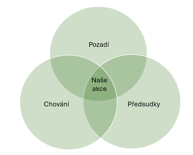 Vennův diagram 3 B
